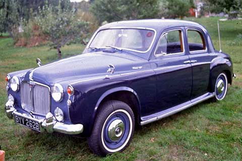 Rovers like this 1964 Rover P4 '100' was touted as 'The Poor-Man's Rolls-Royce,