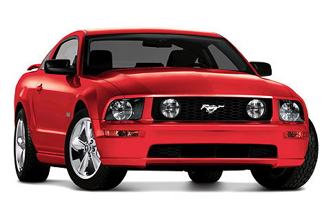 2007 ford mustang delineation