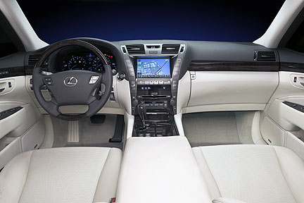 2007 Lexus LS 460 Full-Size Luxury Sedan Interior