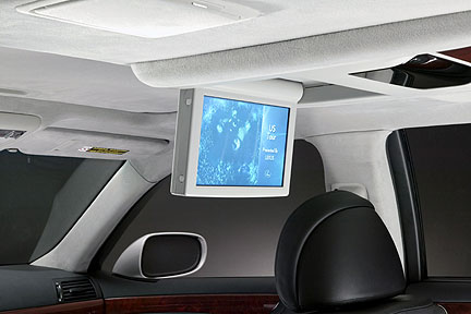 2007 Lexus LS 460 Full-Size Luxury Sedan Entertainment System